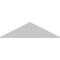 Ekena Millwork Peaked Cap Smooth Architectural Grade PVC Pediment, 60"W x 16"H x 2"P (Pitch 6/12) PEDPS060X160PKC00 - alternate 5